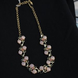 Cute Pink Gem Necklace